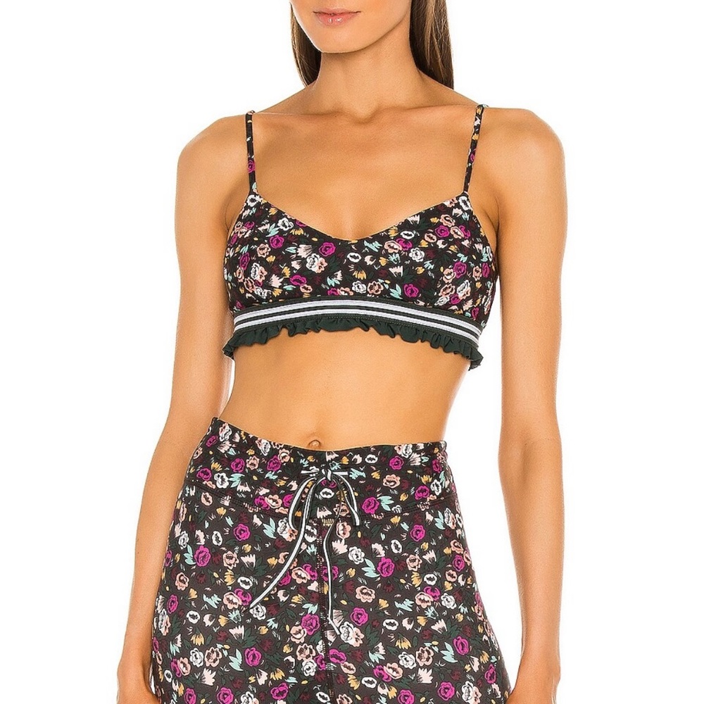 The Upside Gardenia Floral Ballet Bra